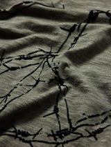 John Varvatos Barbwire Dark Moss Peace Tee