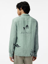 John Varvatos Luca Regular-Fit Collared Button-Up Shirt