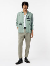 John Varvatos Luca Regular-Fit Collared Button-Up Shirt