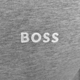 Boss Stretch-Cotton Marled Zipper Hooded Sweater