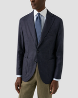 Eton Slim Fit Striped White Collar Signature Twill Shirt