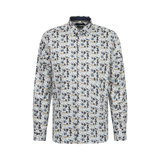 Bugatti Buttoned Down Shirt in Bottled Green