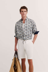 Bugatti Buttoned Down Shirt in Bottled Green