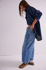 Free People Easy Peasy Pull-On Jean