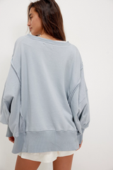 Free People Graphic Camden Pullover