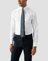 ETON White signature slim-fit Pointed Collar Shirt