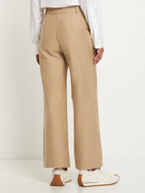 Max Mara Vasaio Wide Leg Pants in Camel