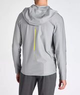 BOSS Savoog regular-fit zip-up sweatshirt with circular logo