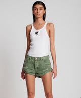 ONE TEASPOON Bandits Short in Super Khaki