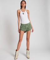 ONE TEASPOON Bandits Short in Super Khaki