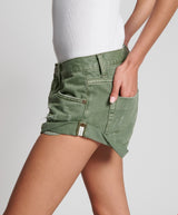 ONE TEASPOON Bandits Short in Super Khaki
