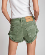 ONE TEASPOON Bandits Short in Super Khaki
