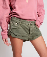 ONE TEASPOON Bandits Short in Super Khaki