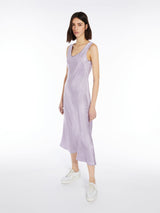 Max Mara 3Capua Flowing Fabric Dress in Lilac