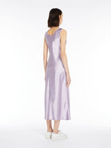 Max Mara 3Capua Flowing Fabric Dress in Lilac