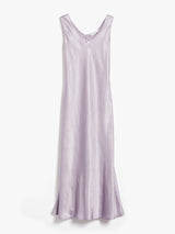 Max Mara 3Capua Flowing Fabric Dress in Lilac
