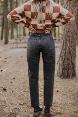 Free People Pacifica Straight Leg Jeans in Black