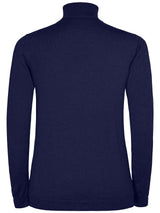 J. Lindeberg Lyd Merino Turtleneck In JL Navy