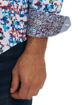Diamond Long Sleeve Classic Fit Shirt