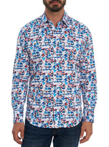 Diamond Long Sleeve Classic Fit Shirt