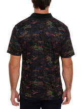 Shark Attack Short Sleeve Classic Fit Knit Polo