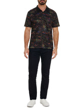 Shark Attack Short Sleeve Classic Fit Knit Polo