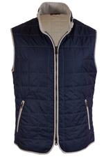 WATERVILLE Printed Box Quilted Vest