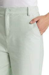 Max Mara Vasaio Wide Leg Pants in Green Pastel
