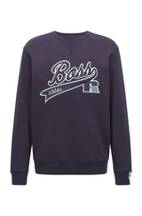 BOSS x Russell Athletic cotton-blend sweatshirt with exclusive logo