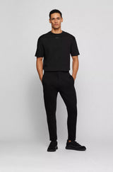 BOSS x AJ Halboa regular-fit tracksuit bottoms with exclusive artwork