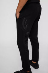 BOSS x AJ Halboa regular-fit tracksuit bottoms with exclusive artwork