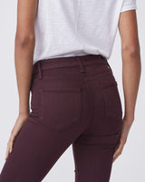 PAIGE Hoxton Ankle in Deep Ruby