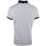 J. Lindeberg Tour Tech Reg Fit Print Polo