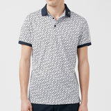 J. Lindeberg Tour Tech Reg Fit Print Polo