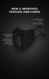 Mackage M2 upcycled face cover with adjustable straps