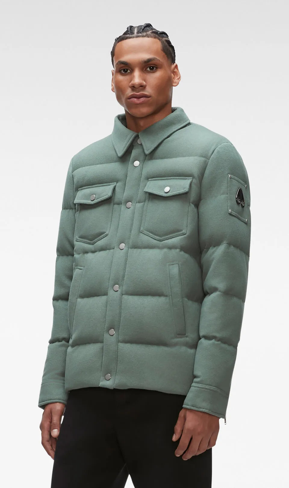 Moose Knuckles Westmore Jacket in Sap Green