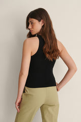 NA-KD Ribbed tank