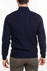 Brax - Soren Quarter Zip Sweater - Navy