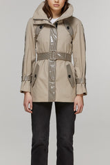 Mackage Iva Ladies Neo-Trench Coat in Sand