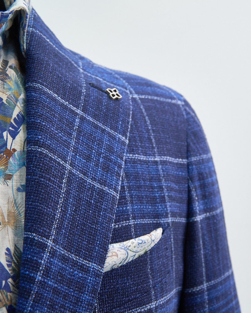Tagliatore Plaid Check Blazer