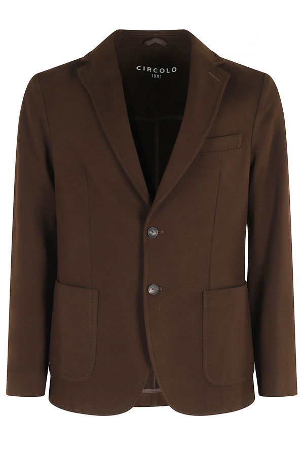 Circolo Corte-colored two-button jacket