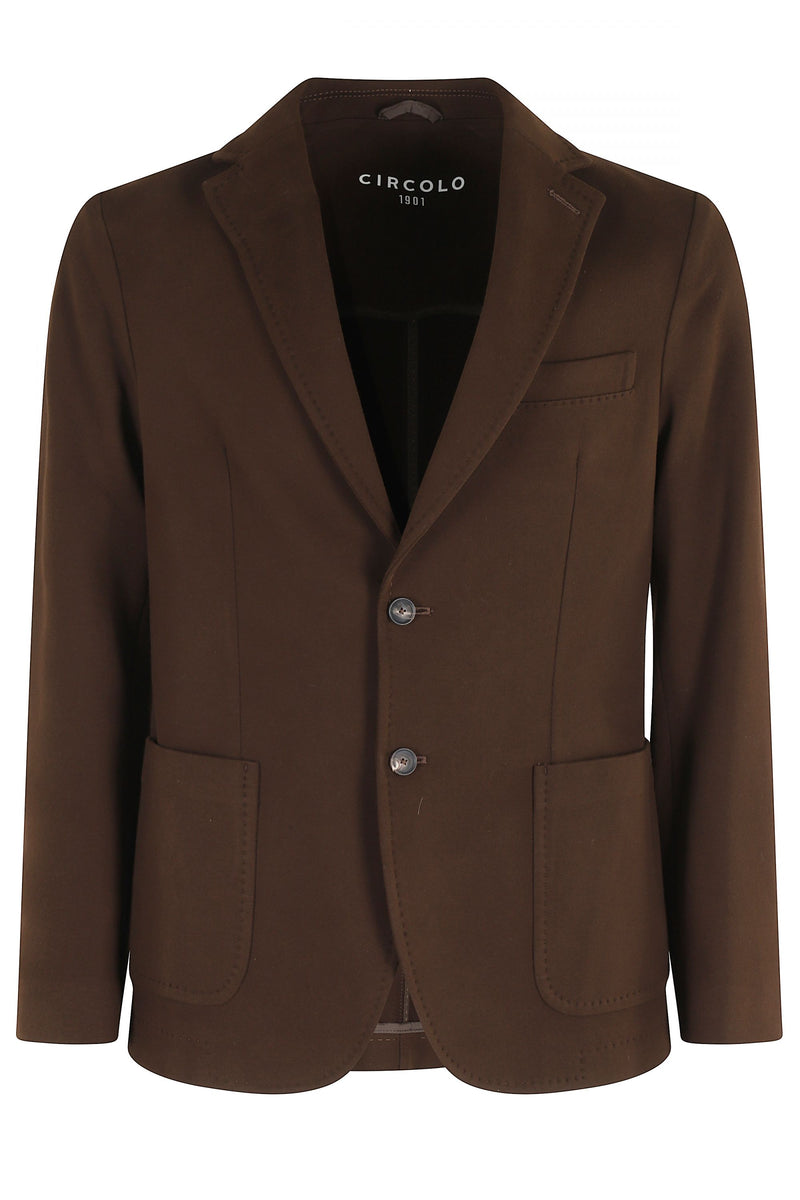 Circolo Corte-colored two-button jacket