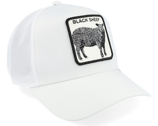 Goorin Bros Platinum Sheep Core White Trucker