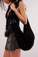 Free People Roma Suede Tote