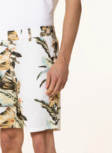 BOSS Regular Fit Coral Pattern Taber-Shorts