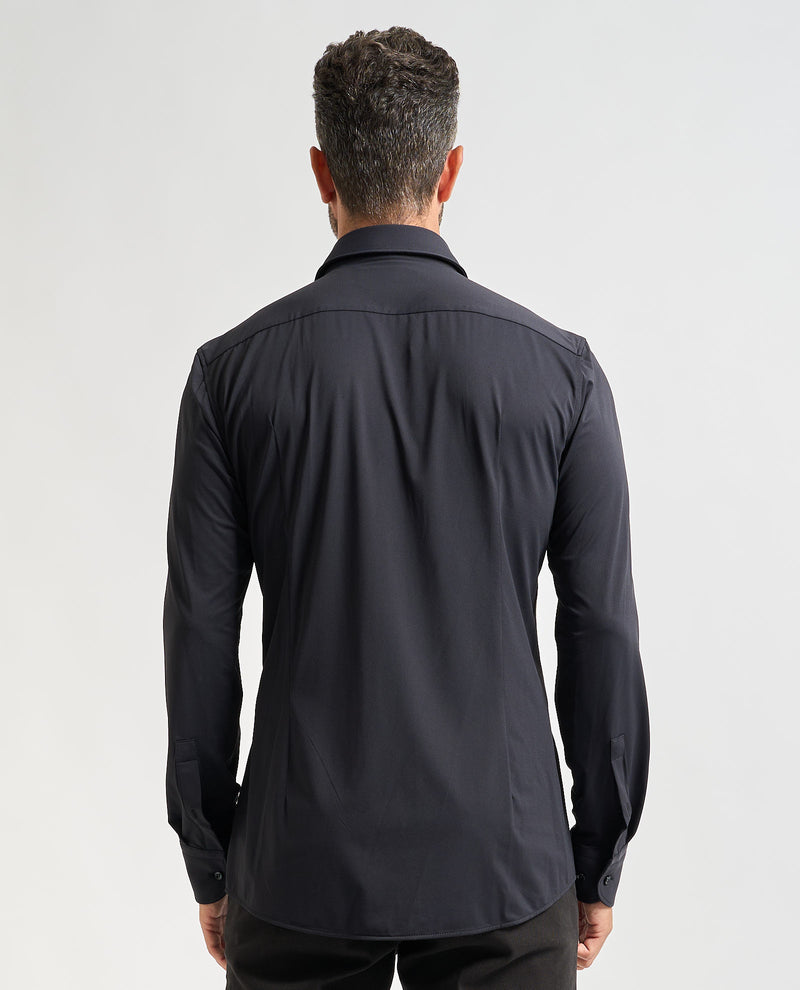 BOSS Hank Kent men's shirt Boss black
