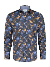 A Fish Named Fred Autumn Leaves Long Sleeve Shirt