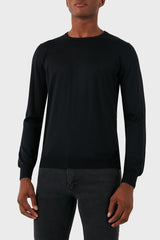 Silk Blend Wool Sweater