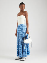 Max Mara Edile Printed Linen Skirt