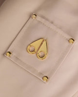 MOOSE KNUCKLES GOLD SERIES ORIGINAL LUXE SATIN BOMBER JACKET